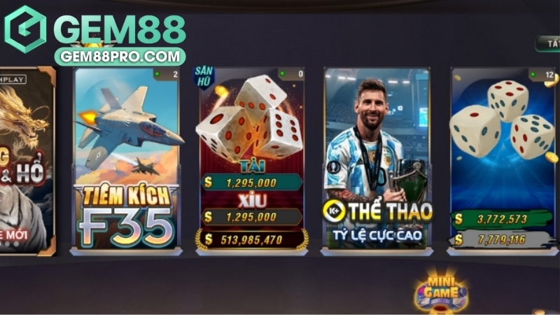 Sảnh Nổ Hũ B52 - Khám Phá Thế Giới Game Đổi Thưởng Tại Gem88 - Luckymoro68
