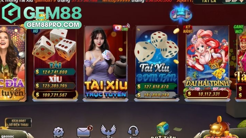 Sảnh Nổ Hũ B52 - Khám Phá Thế Giới Game Đổi Thưởng Tại Gem88 - Luckymoro68