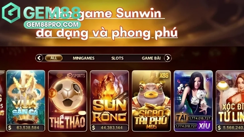SunWin – Cổng Game Nổ Hũ Đổi Thưởng Số 1 Tại Gm88 - Luckymoro68